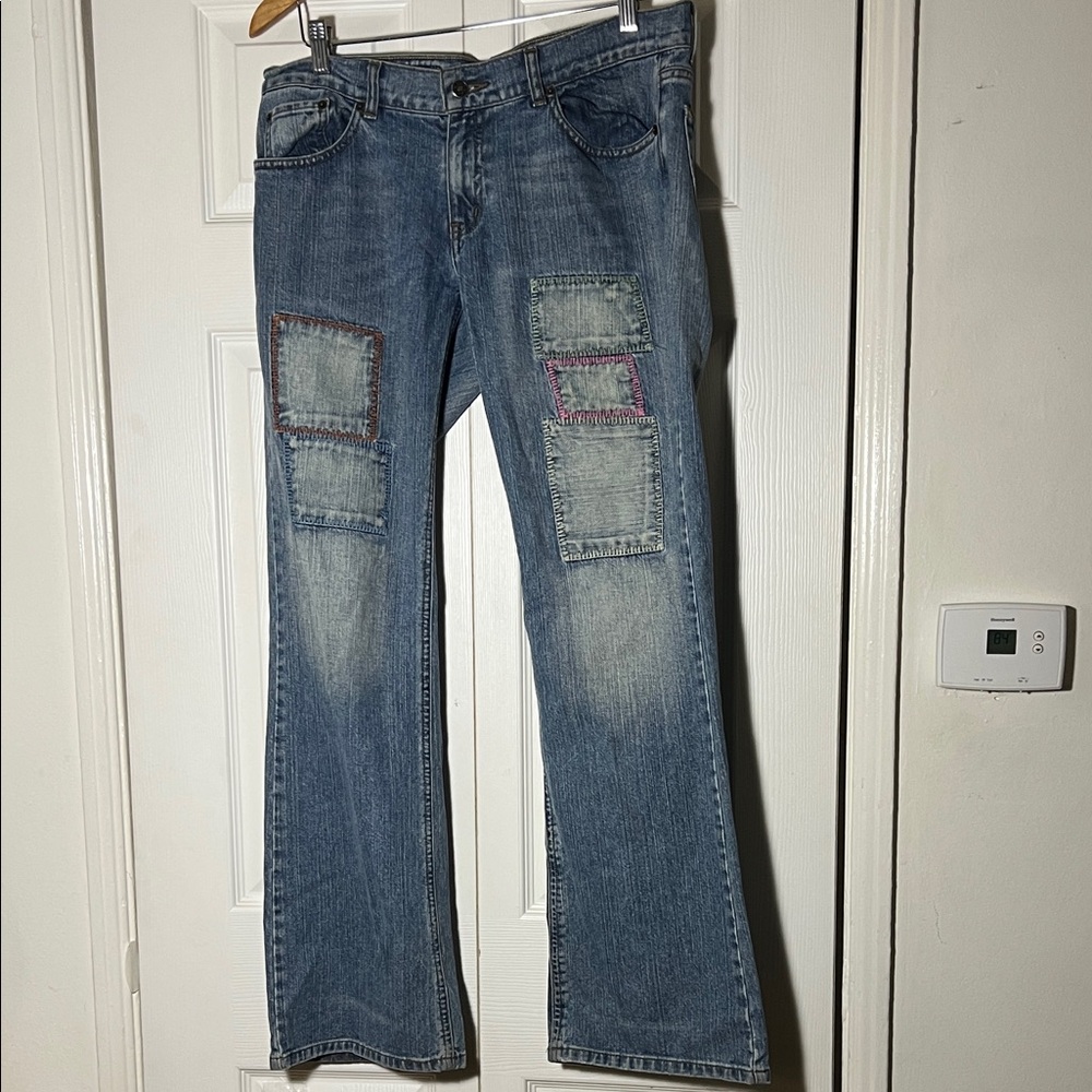 Vintage Riley Patchwork Flare 90’s Jean 11